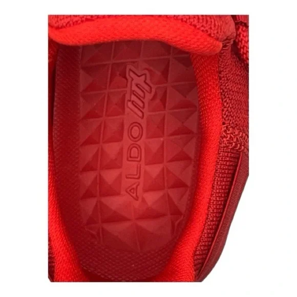 Aldo Bold Red Sneakers - Picture 5 of 6